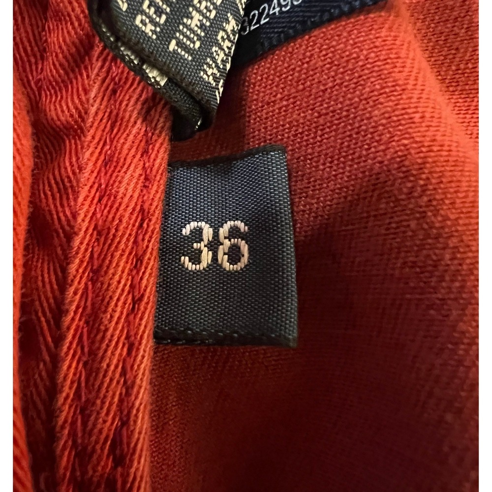 Polo Ralph Lauren Men's Shorts Red Chino Flat Front Size 36‎ - Picture 4 of 6